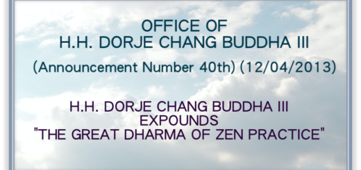 Dorje Chang Buddha III